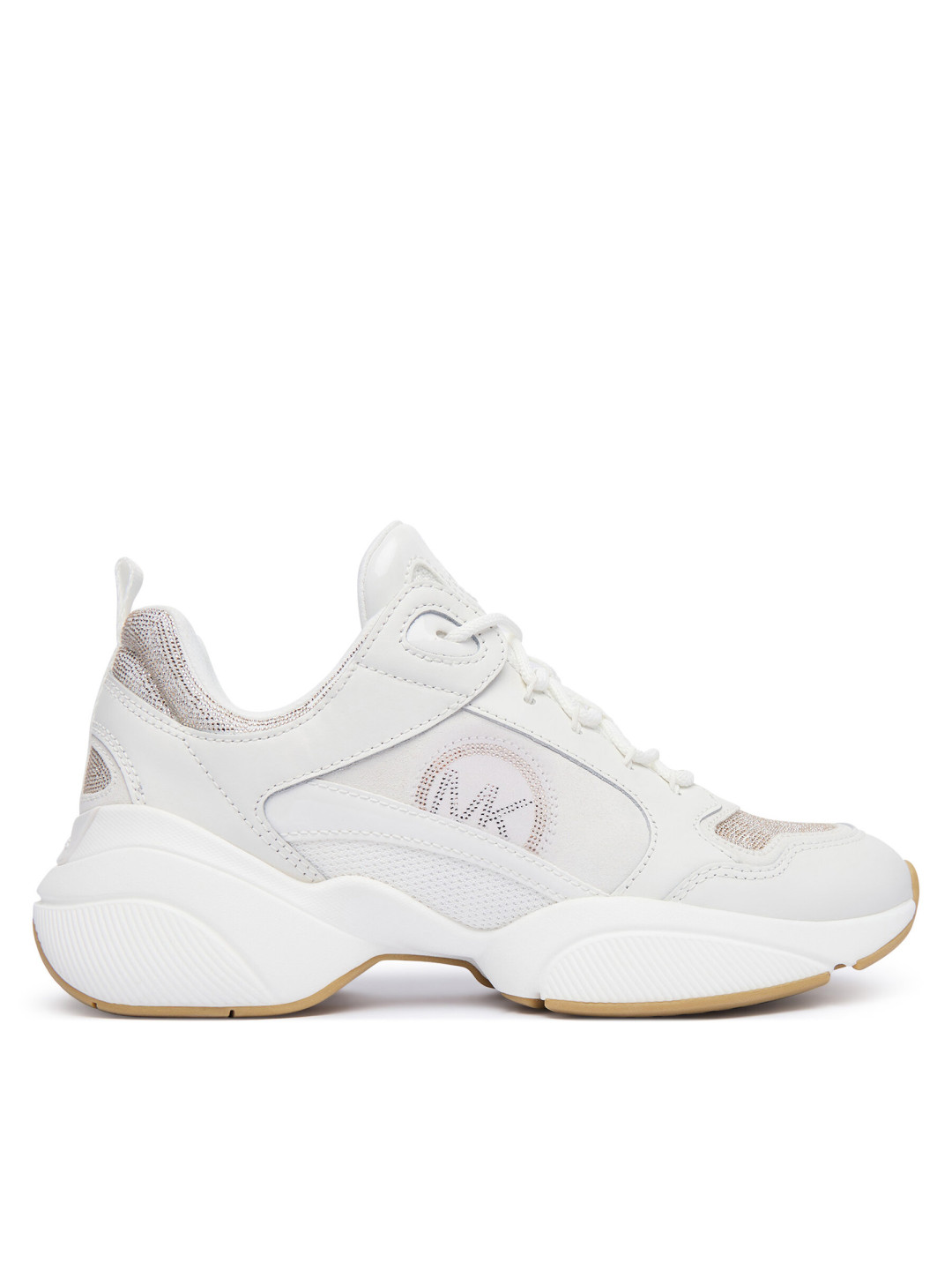 Sneakersy MICHAEL Michael Kors Bowie 43T6BWFS3L Bílá